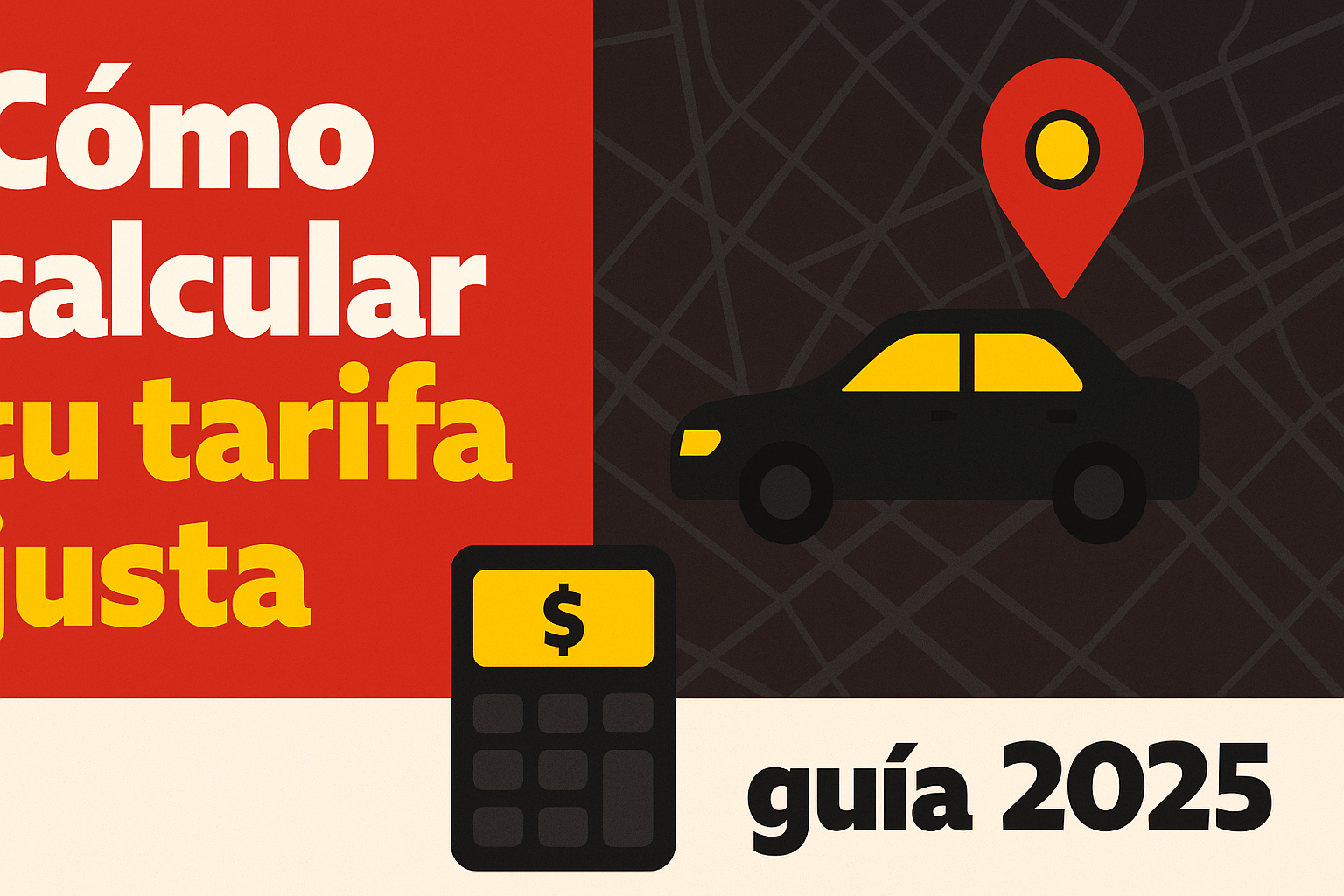 Ilustración de volante sobre fondo rojo y negro